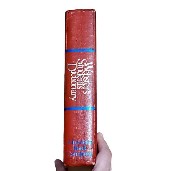 1974 Merriam Websters New Students Dictionary Vtg HC USA - Picture 3 of 11